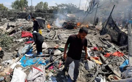 death toll from the Israeli attack on Khan Yunis is up to 71 people