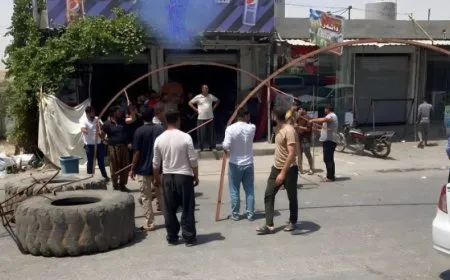 Roads closed in Hawler over services shortages