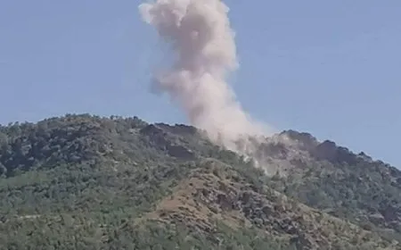 Turkish occupation bombs vicinity of village in Dohuk