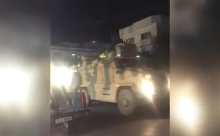Heavy weapons convoy heads to Shiladze, S. Kurdistan 