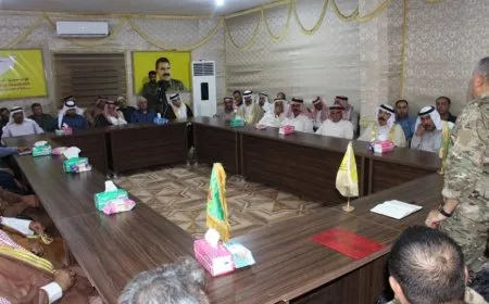 Arab- Kurdish tribes reaffirm the importance of Syrian-Syrian dialogue to resolve country’s crisis
