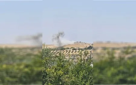 Turkish occupation shells Manbij Canton countryside with over 75 shells