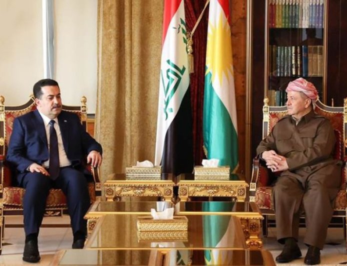 Al-Sudani and Barzani discuss Iraqi sovereignty, but ignore Turkish occupation a...