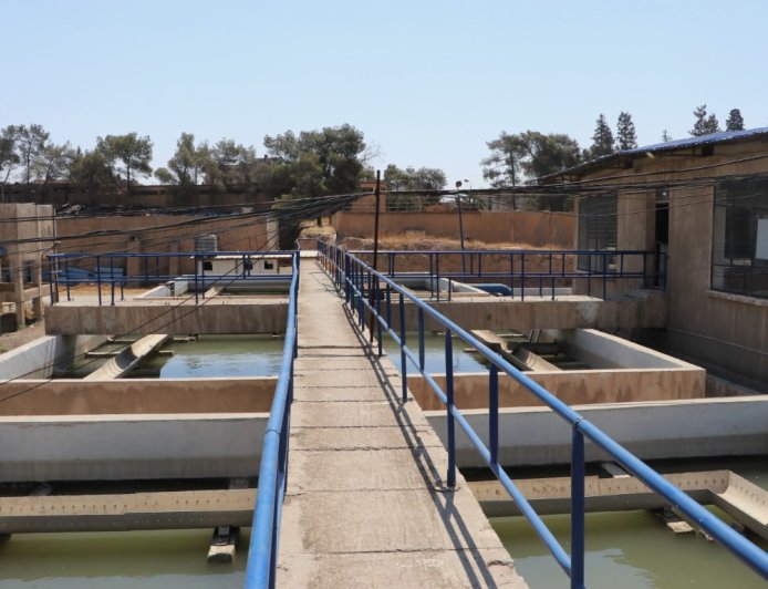 Euphrates Water Pumping Project put into service in Hasaka