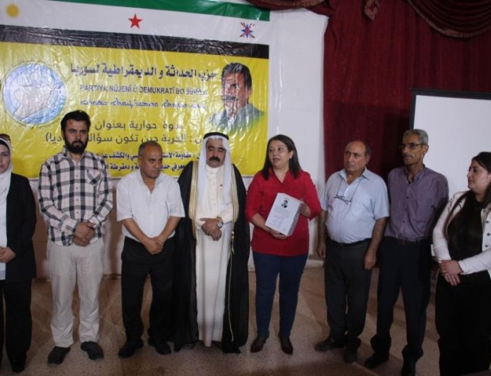 Modernity and Democracy Party of Syria highlights struggle of leader Abdullah Oc...
