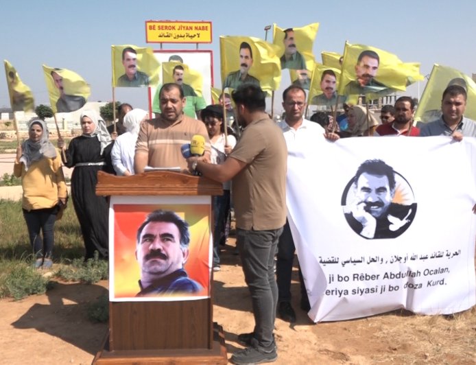 Calls to escalate struggle for leader Ocalan's physical freedom