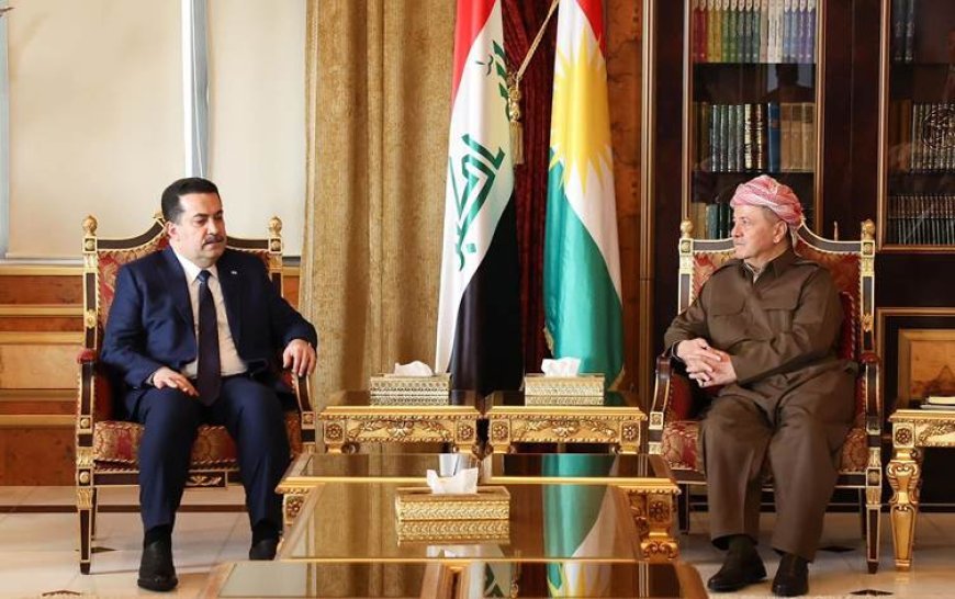 Al-Sudani and Barzani discuss Iraqi sovereignty, but ignore Turkish occupation attacks