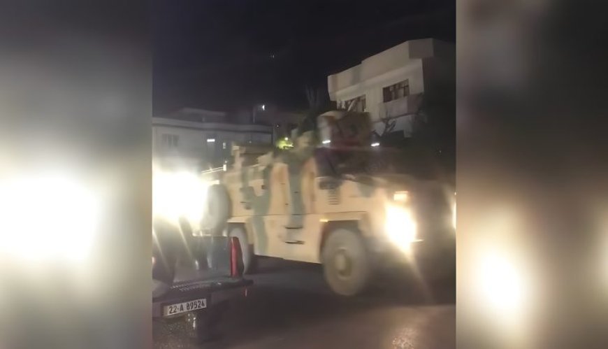 Heavy weapons convoy heads to Shiladze, S. Kurdistan 