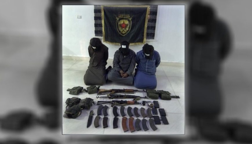 SDF dismantles ISIS mercenary cell and seizes its weapons and equipment