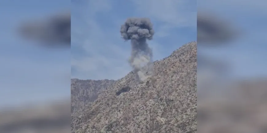 El ejército de ocupación turco bombardea el monte Metîna en la provincia de Dihok