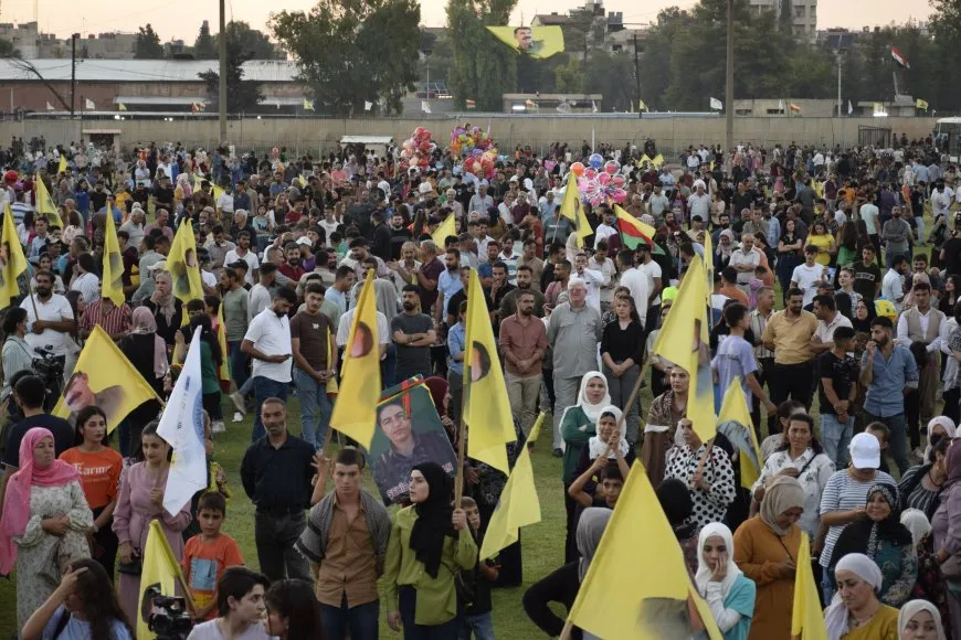 People of Qamishlo  emphasize struggle to achieve goals of July 19 revolution
