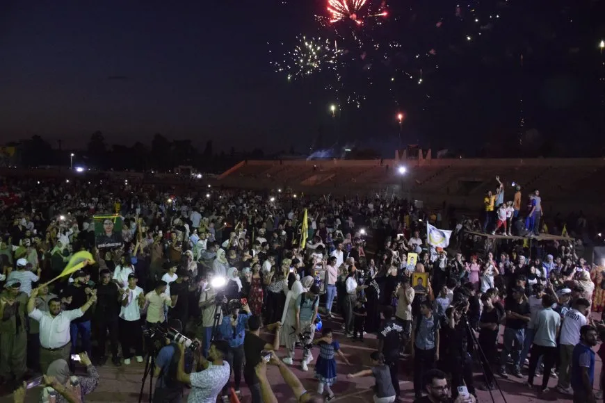  People of Qamishlo  emphasize struggle to achieve goals of July 19 revolution