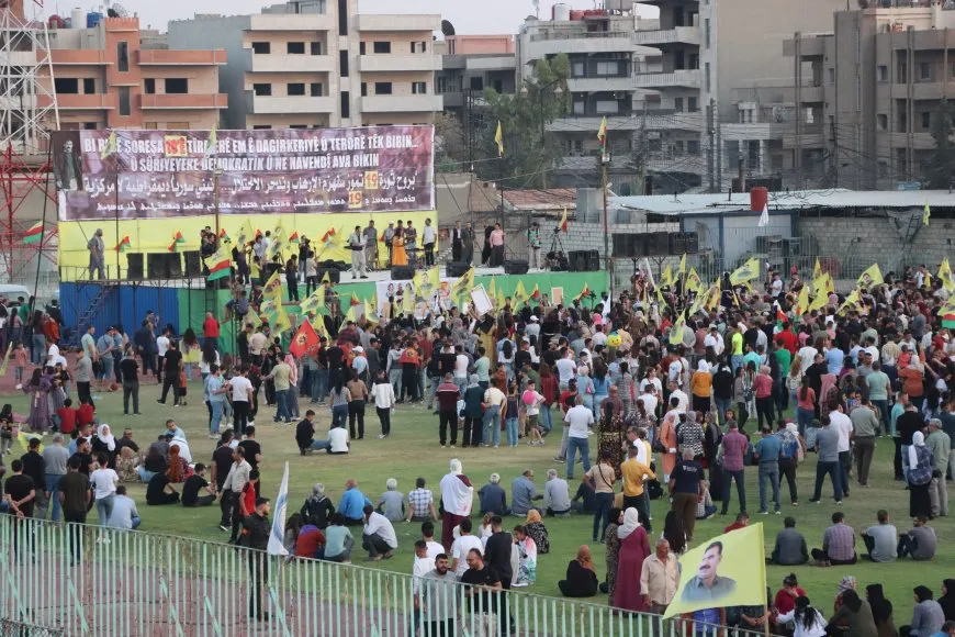  People of Qamishlo  emphasize struggle to achieve goals of July 19 revolution