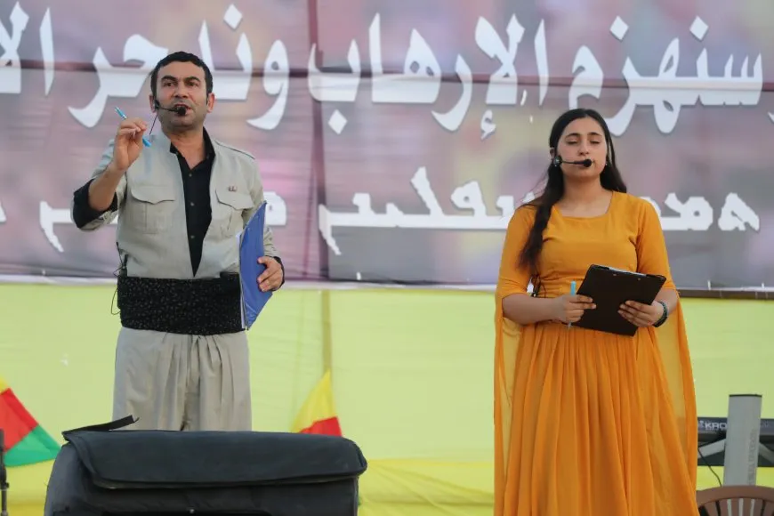  People of Qamishlo  emphasize struggle to achieve goals of July 19 revolution