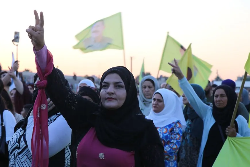  People of Qamishlo  emphasize struggle to achieve goals of July 19 revolution