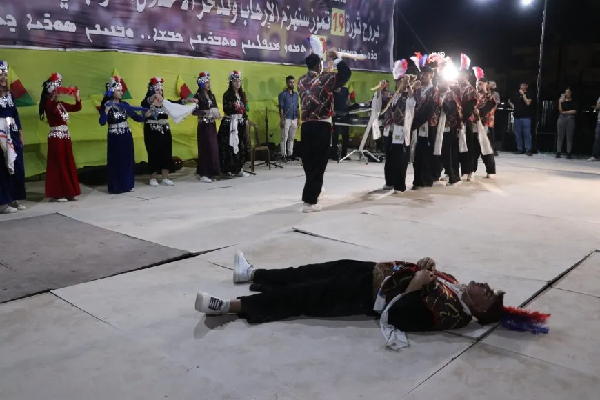 People of Qamishlo  emphasize struggle to achieve goals of July 19 revolution