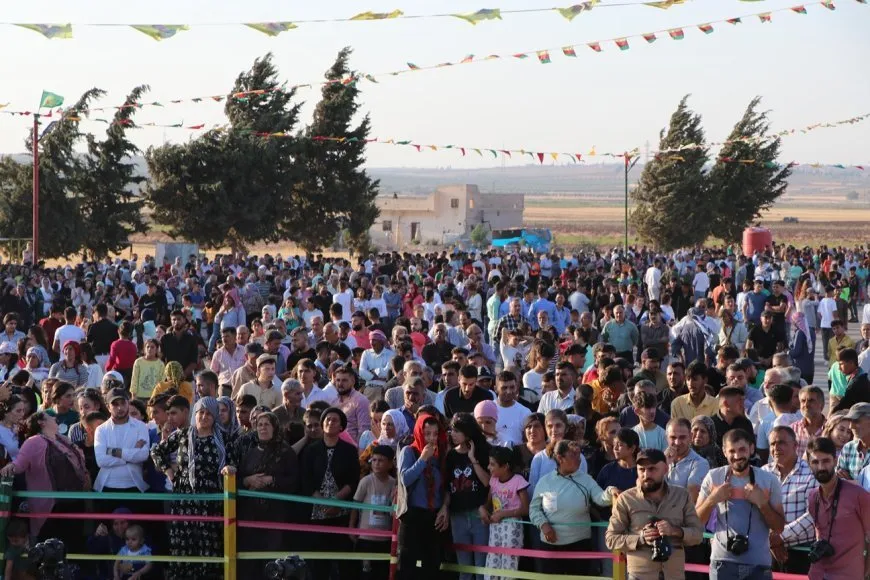 Citizens of NE Syria celebrate July 19 Revolution
