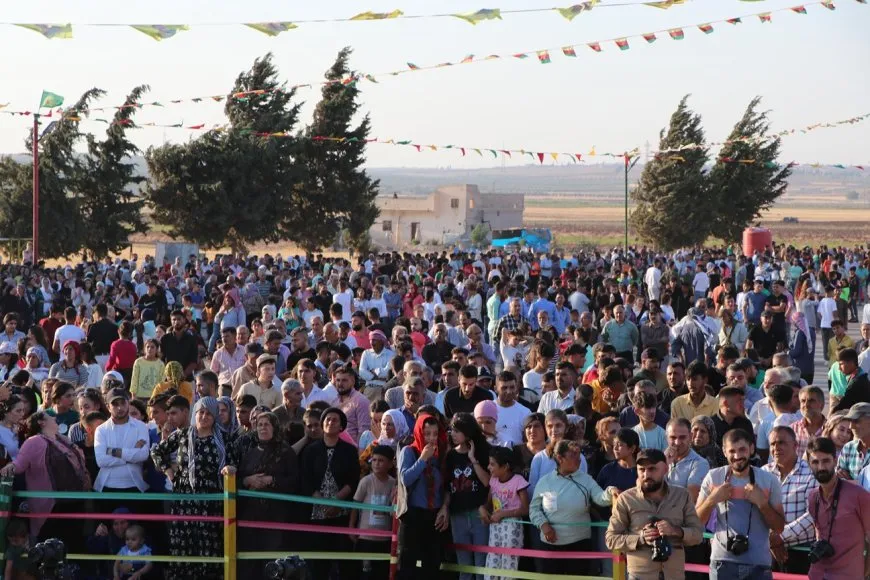 Citizens of NE Syria celebrate July 19 Revolution