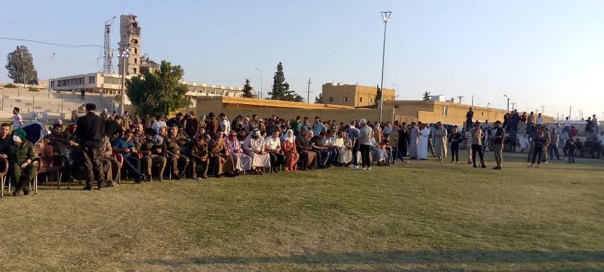 Citizens of NE Syria celebrate July 19 Revolution
