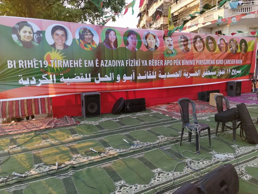 Citizens of NE Syria celebrate July 19 Revolution