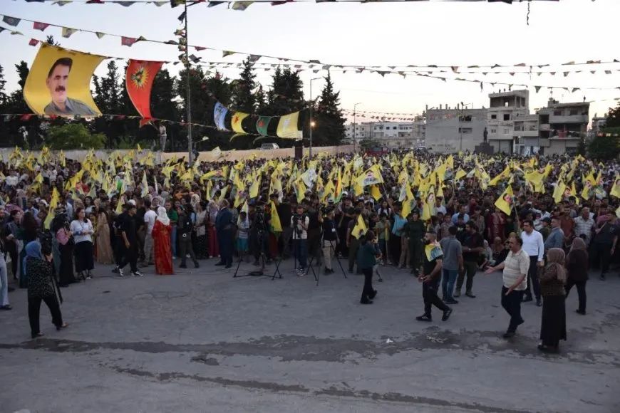 Citizens of NE Syria celebrate July 19 Revolution