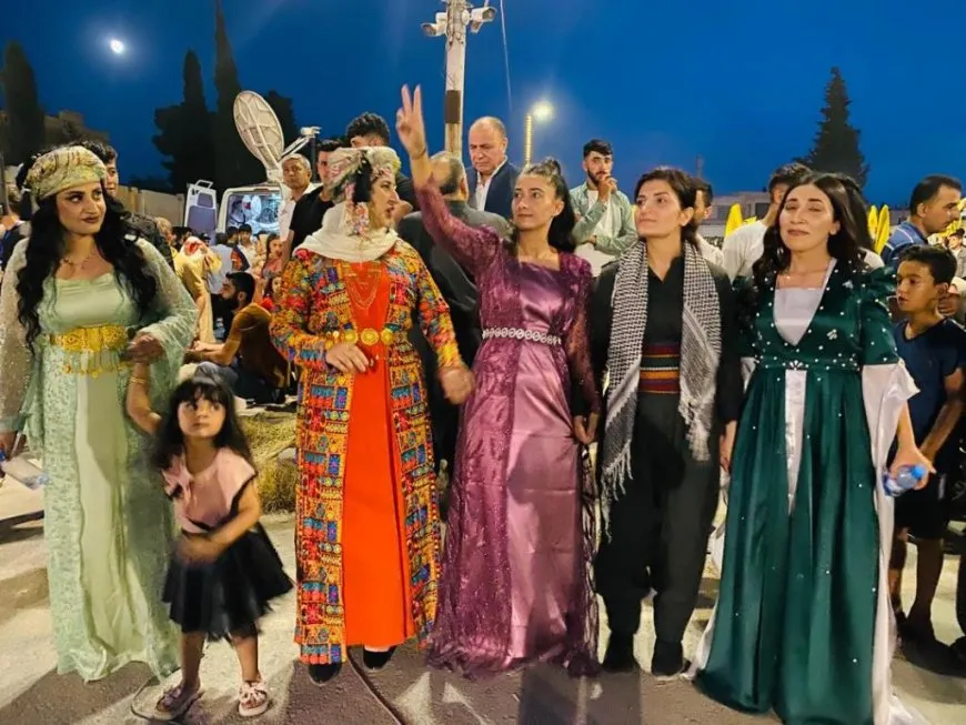 Citizens of NE Syria celebrate July 19 Revolution