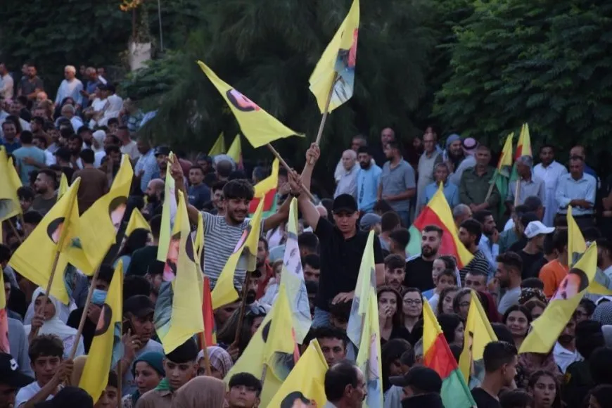 Citizens of NE Syria celebrate July 19 Revolution