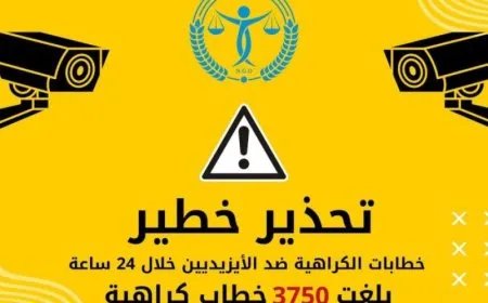 Human Rights Organization: Escalation of hate speech against Yazidis