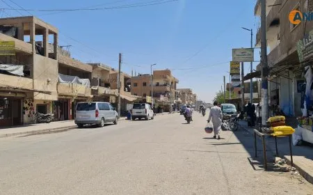 ANHA's camera captures city of Hajin, following Damascus forces attack