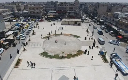 Manbij and rising from the rubble