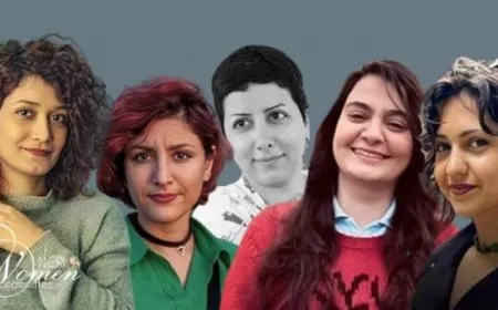 5 Iranian Female Activists sentenced to over 20 years in prison