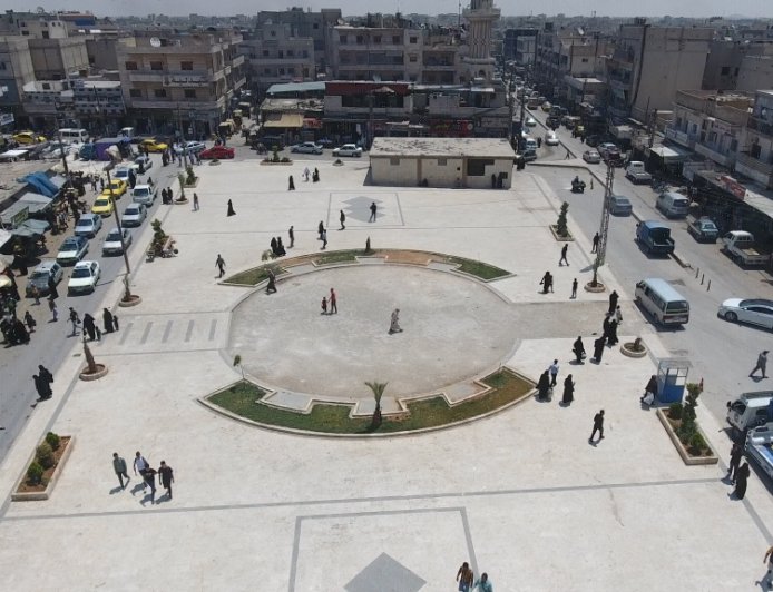 Manbij and rising from the rubble