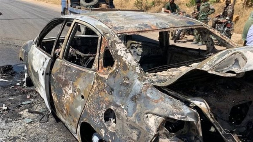 Israeli raid targeting another car on the Damascus-Beirut road