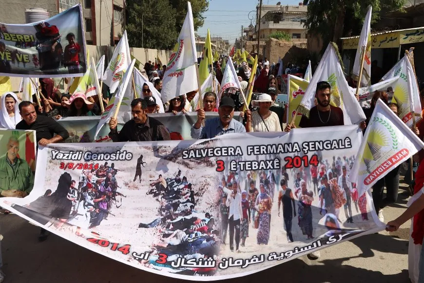 Insistence on Autonomous Administration and Resistance, slogan of ISIS attack' 10th anniversary