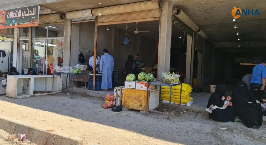ANHA's camera captures city of Hajin, following Damascus forces attack