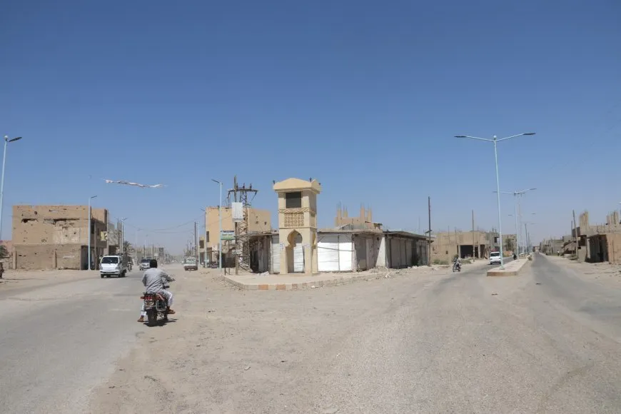 Photos... Life returns to normal in the town of Dhiban