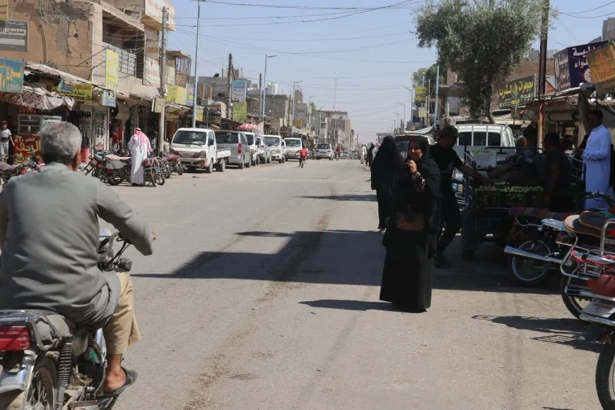 Photos... Life returns to normal in the town of Dhiban
