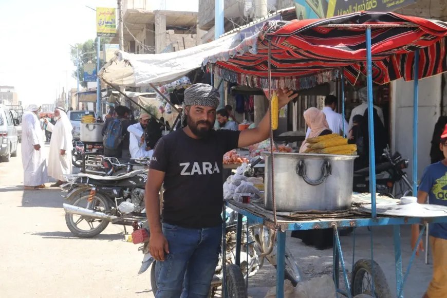 Photos... Life returns to normal in the town of Dhiban