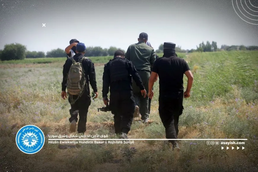 Internal Security Forces remove unexploded shell in Deir ez-Zor