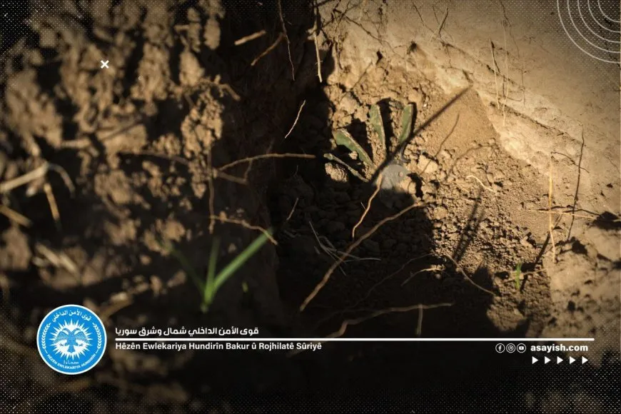 Internal Security Forces remove unexploded shell in Deir ez-Zor