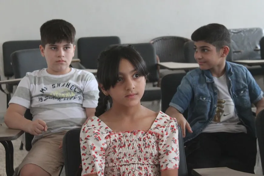 Illustrated biography of Leader Ocalan read to martyrs' children