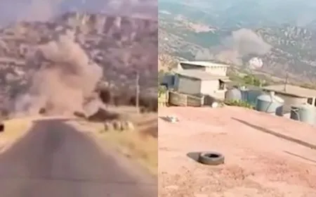 Turkish occupation bombs Bakrman Dam in Dohuk