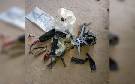 Drone shot down in Manbij countryside
