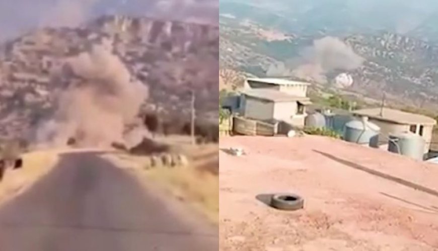 Turkish occupation bombs Bakrman Dam in Dohuk