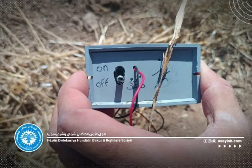 Explosive device dismantled in Qamishlo countryside
