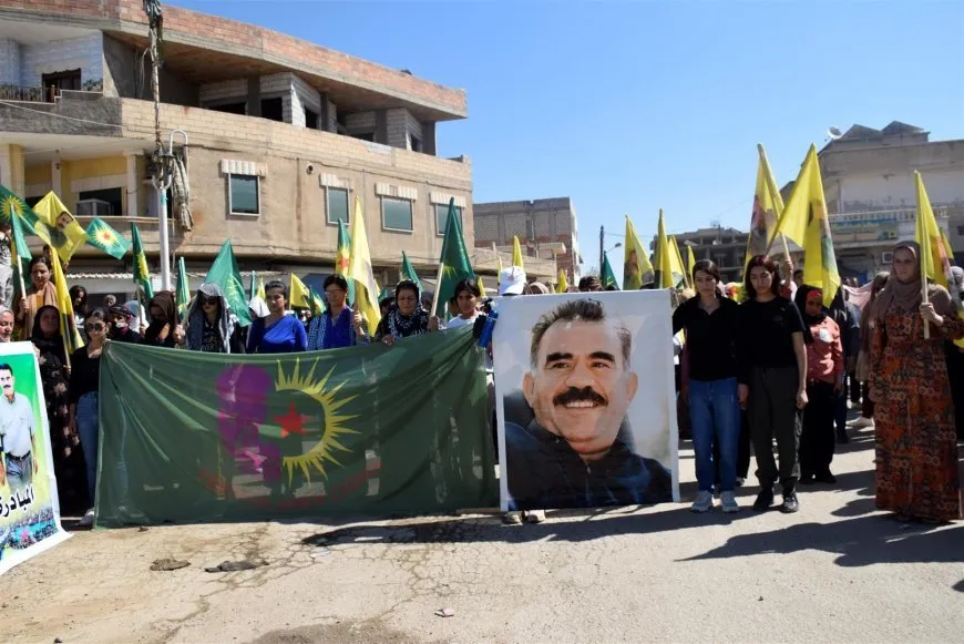 Mass demonstration against torture and extermination in Imrali Island