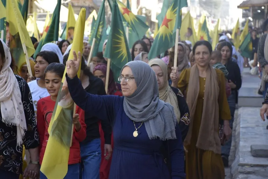 Mass demonstration against torture and extermination in Imrali Island