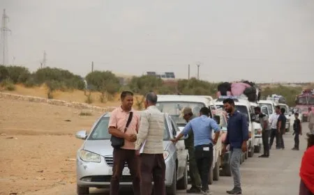 18,351 people arrive from Lebanon to NE Syria