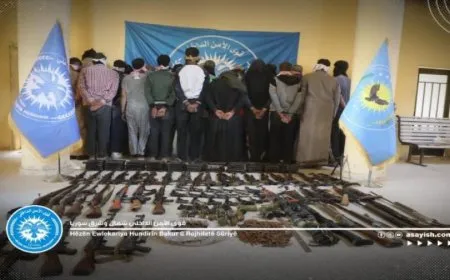 Internal Security Forces’ statement on southern Hasaka operation