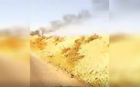 Turkish drone targets car in Shahba